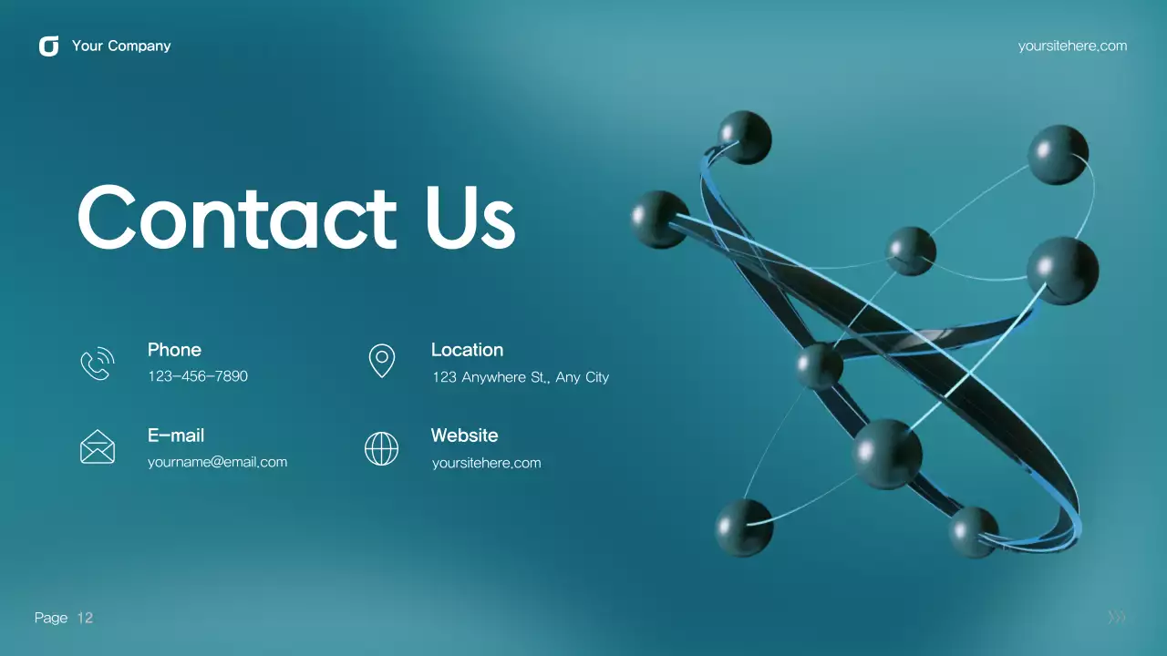 Teal Modern IT Solution Presentation