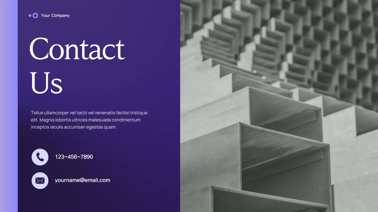 Purple Classic Legal Consulting Presentation