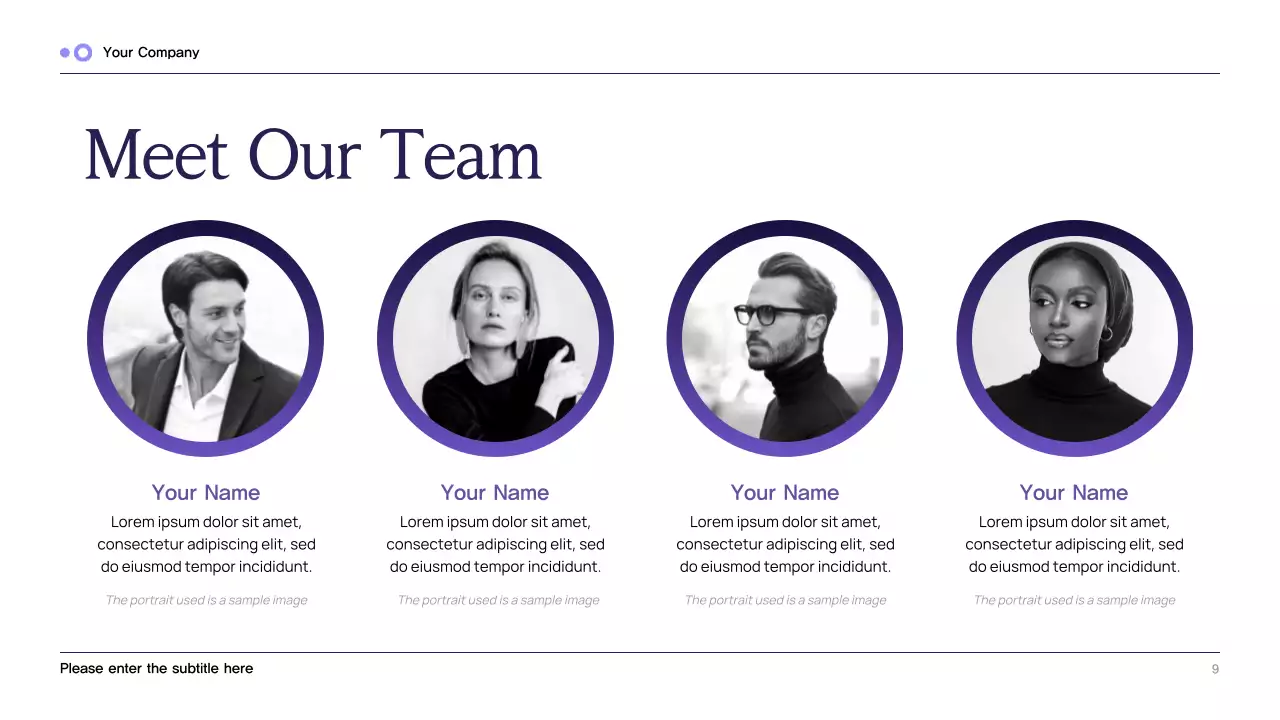 Purple Classic Legal Consulting Presentation