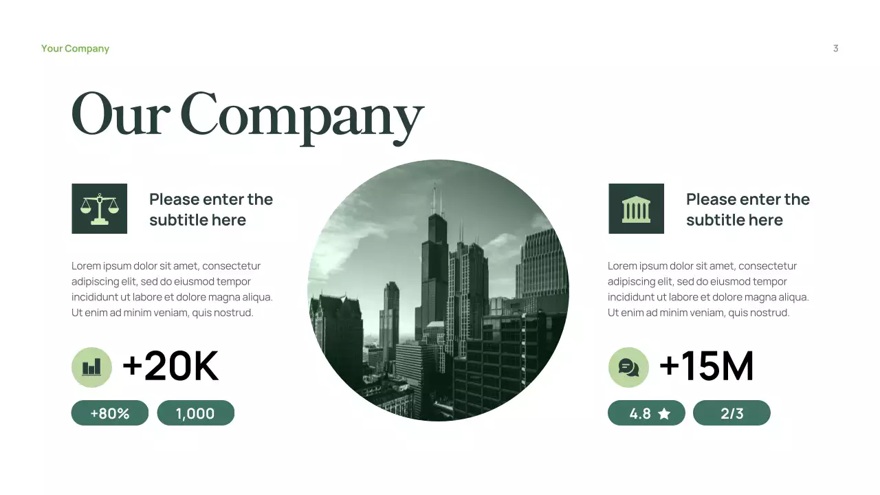 Green Professional Legal Consulting Presentation