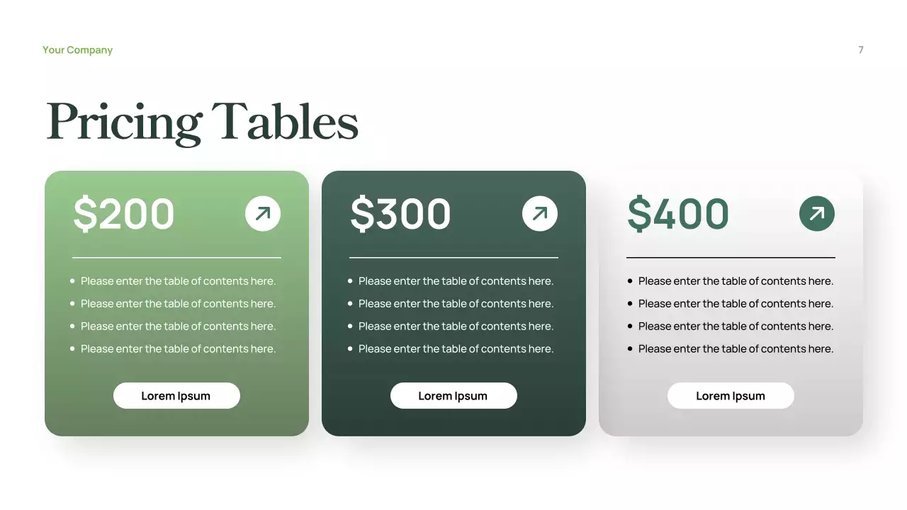 Green Professional Legal Consulting Presentation
