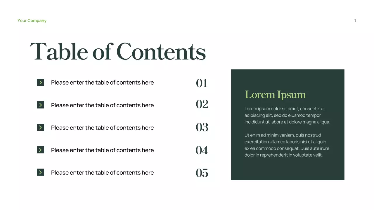 Green Professional Legal Consulting Presentation