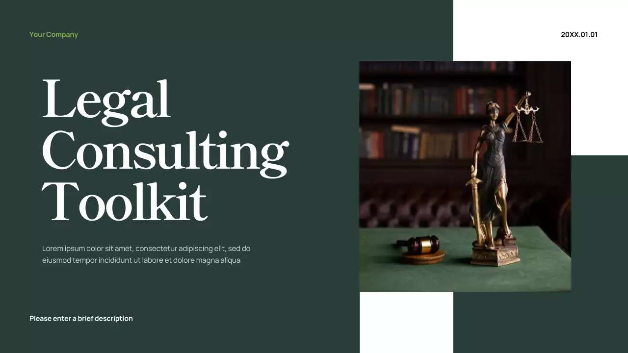 Green Professional Legal Consulting Presentation