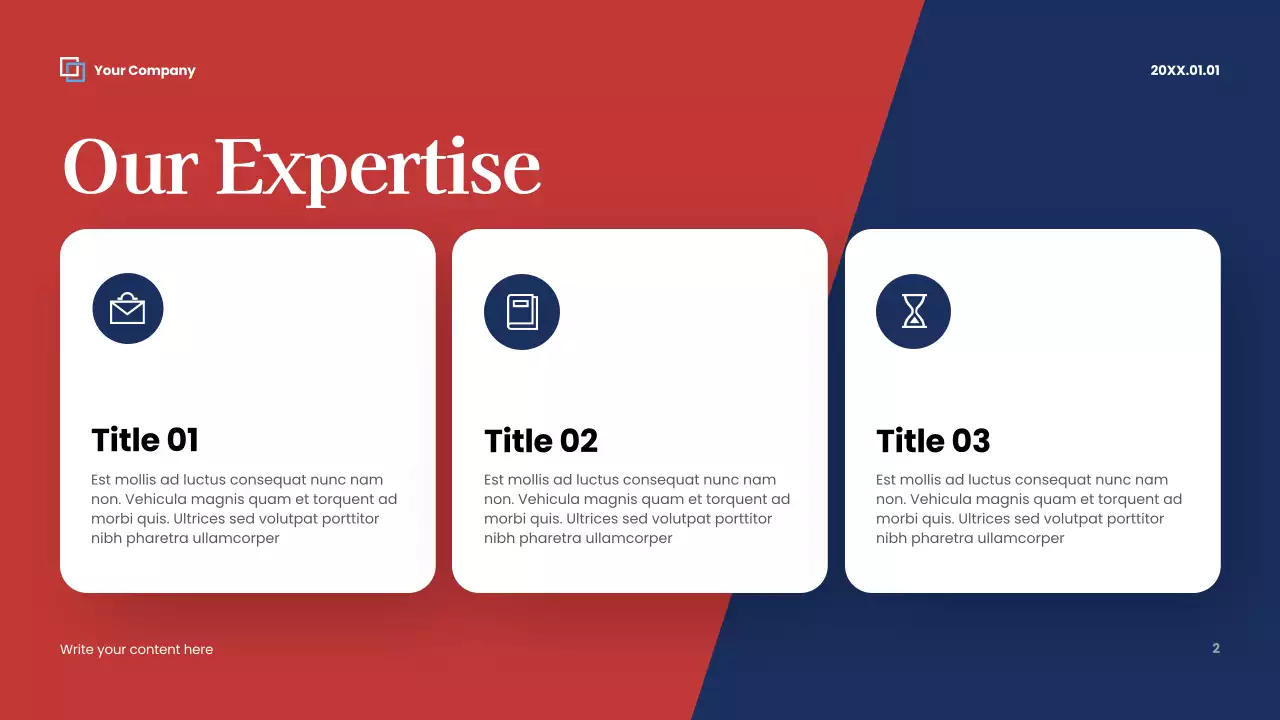 Red Modern Business Consulting Presentation