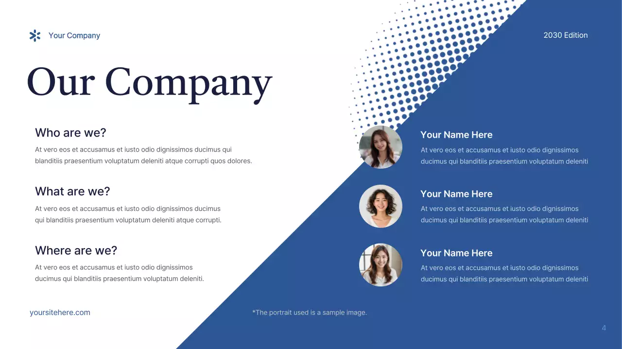 Blue Modern IT Solution Presentation