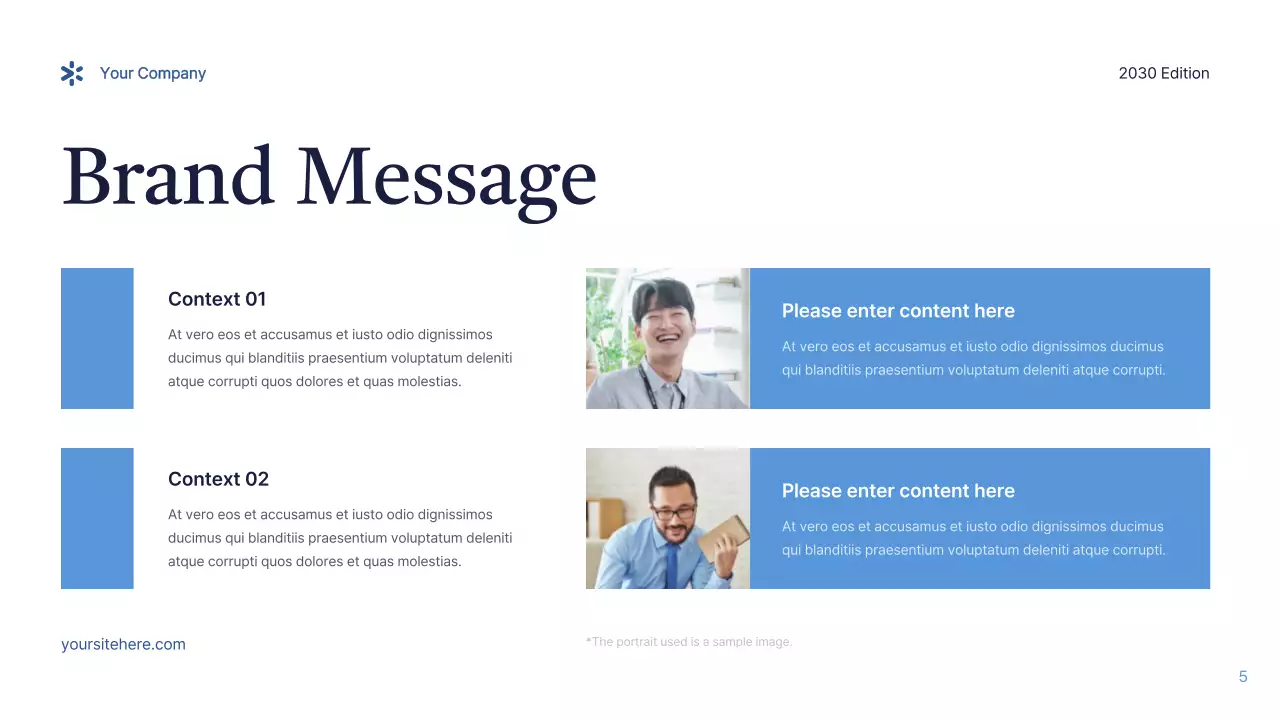 Blue Modern IT Solution Presentation