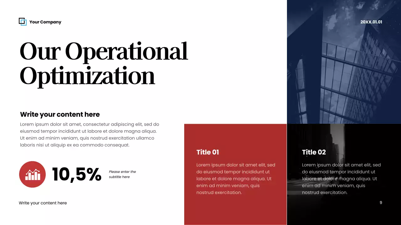 Red Modern Business Consulting Presentation