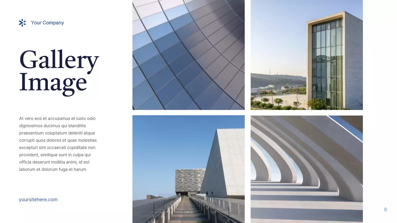 Blue Modern IT Solution Presentation