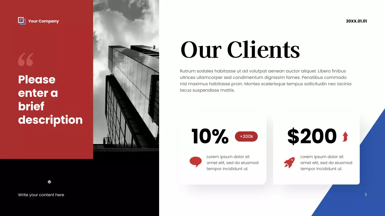Red Modern Business Consulting Presentation