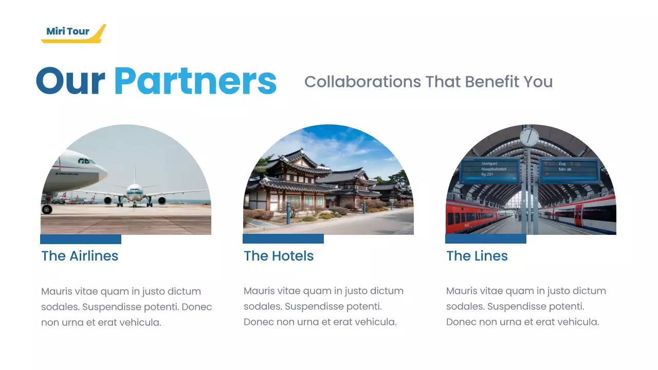 Blue Modern World Travel Agency Promotion Presentation