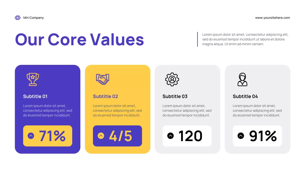 Purple Modern Company Introduction Presentation