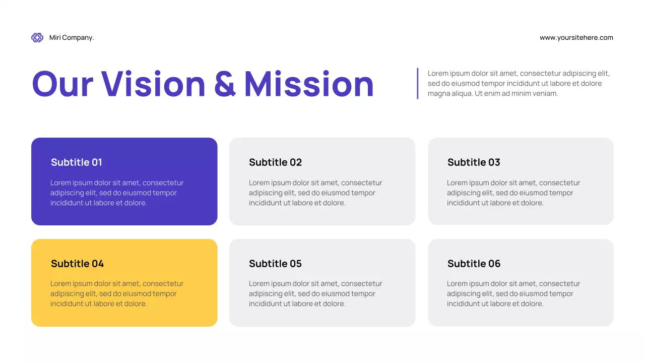 Purple Modern Company Introduction Presentation