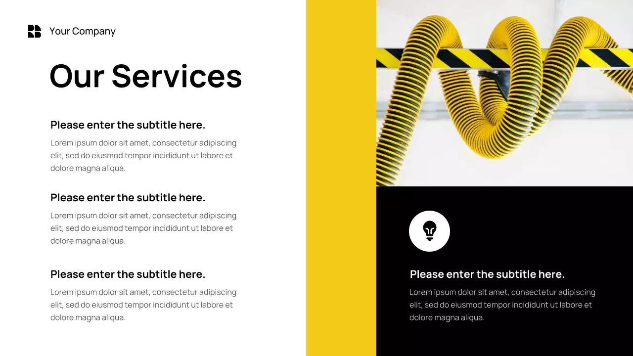 Yellow Modern Business Consulting Presentation