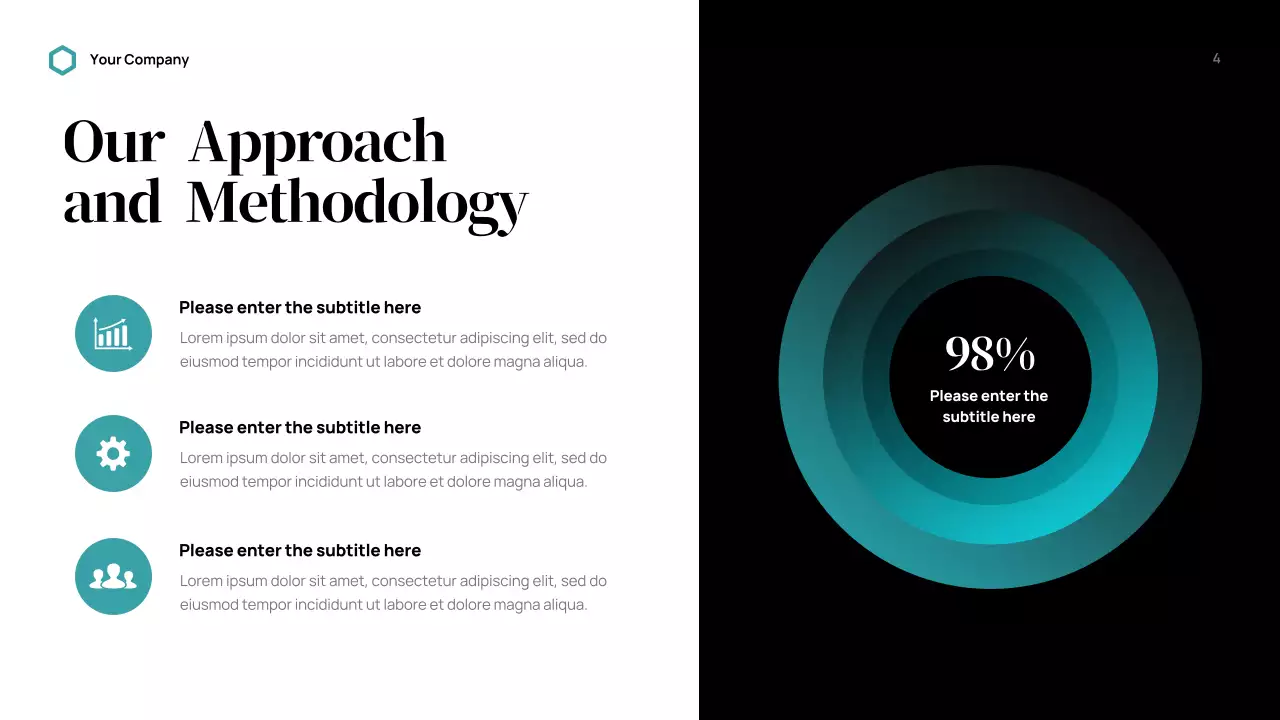 Black Modern Business Consulting Presentation