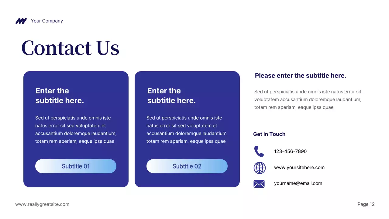 Apresentação da solução Blue Modern IT