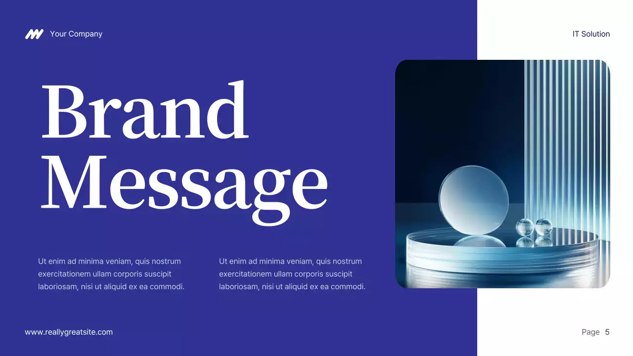 Apresentação da solução Blue Modern IT