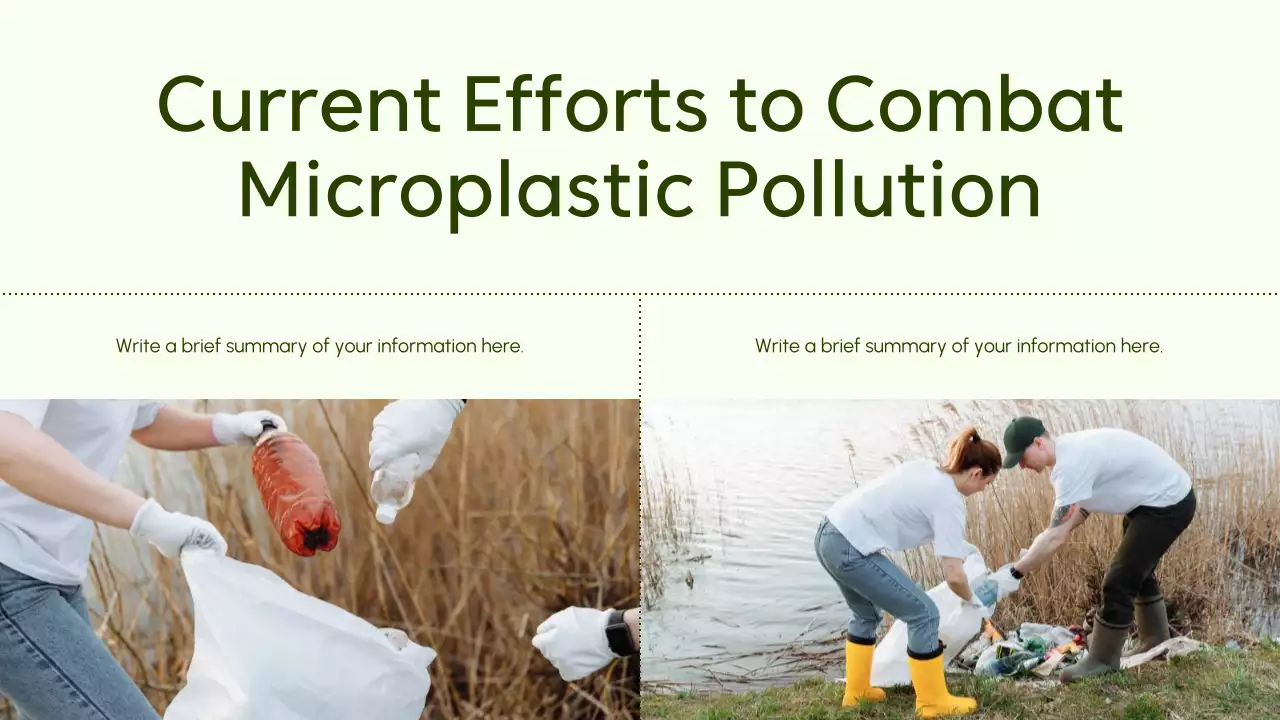 Green Minimal Waste Management Sustainability Presentation