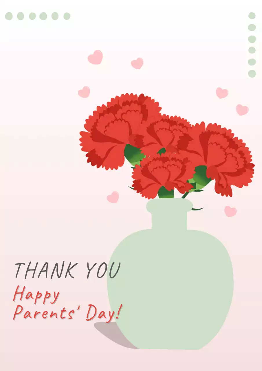 연핑크 아기자기한 어버이날 기념