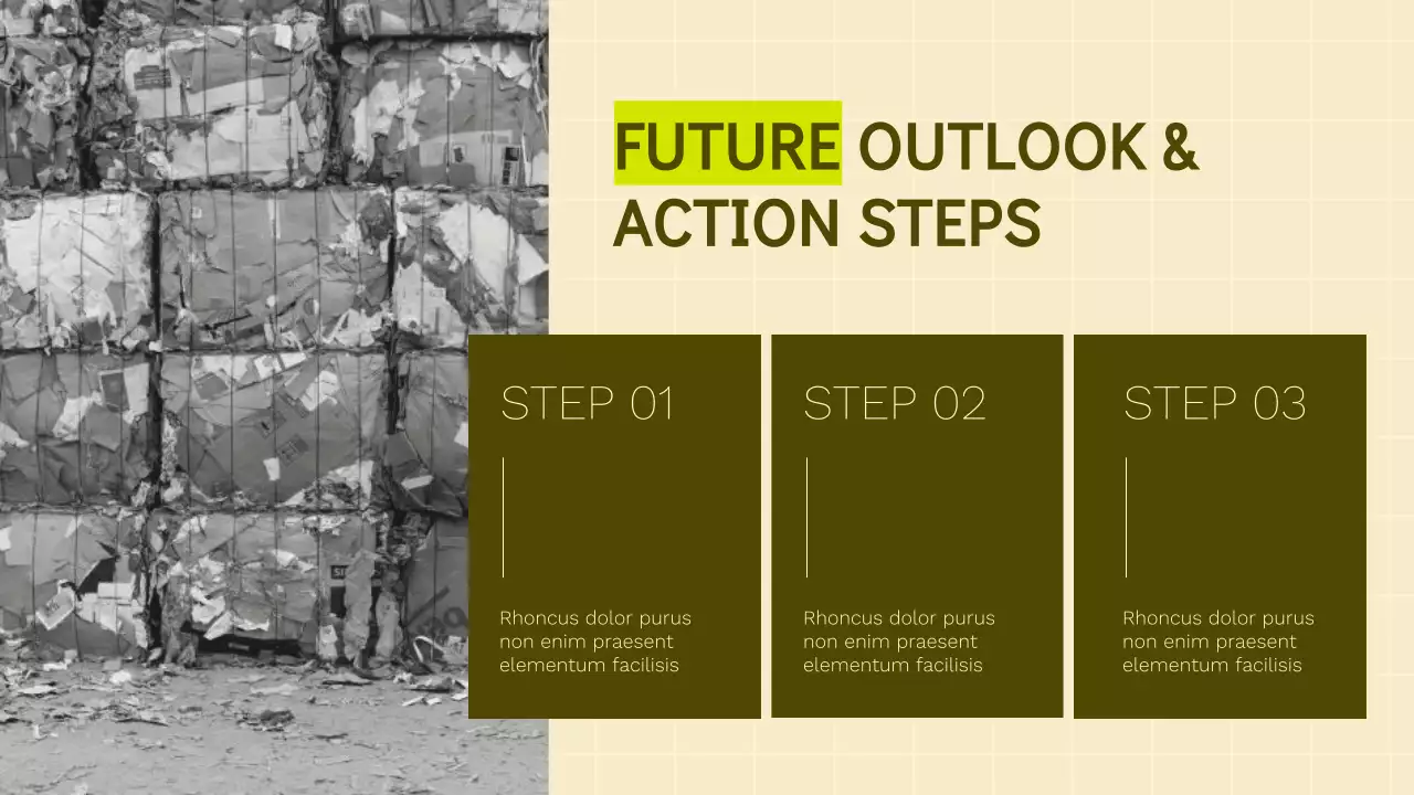 Bài thuyết trình hướng dẫn quản lý chất thải hiện đại xanh