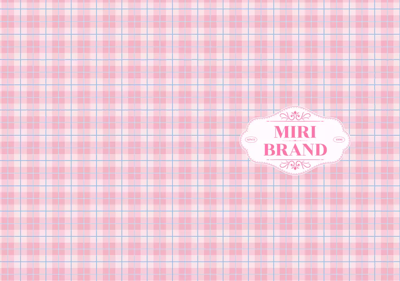 ピンク シンプル ブランド ロゴ