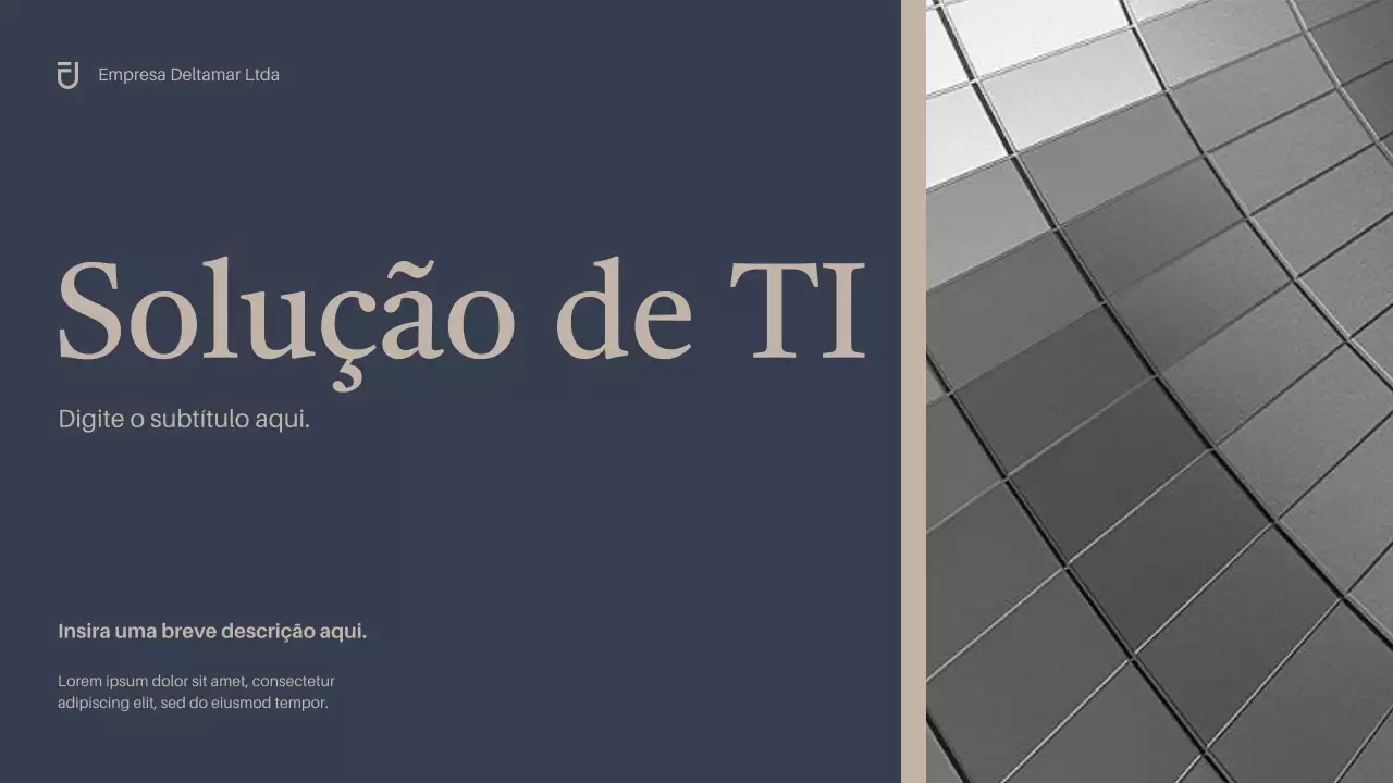 Marinha - Negócio moderno de TI
