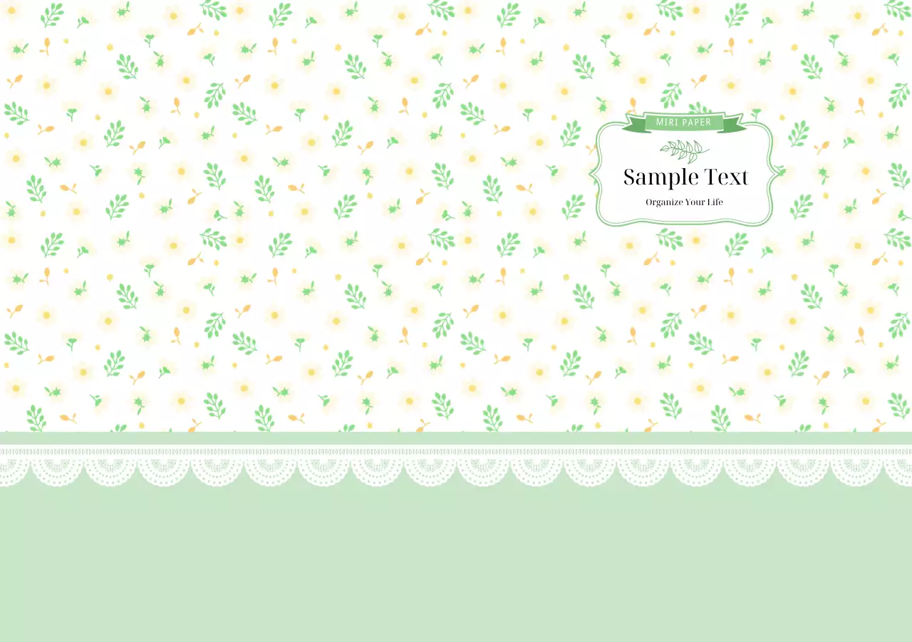 ミント かわいい ロゴ