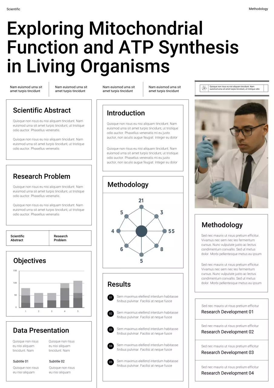 Black Modern Science Report Poster