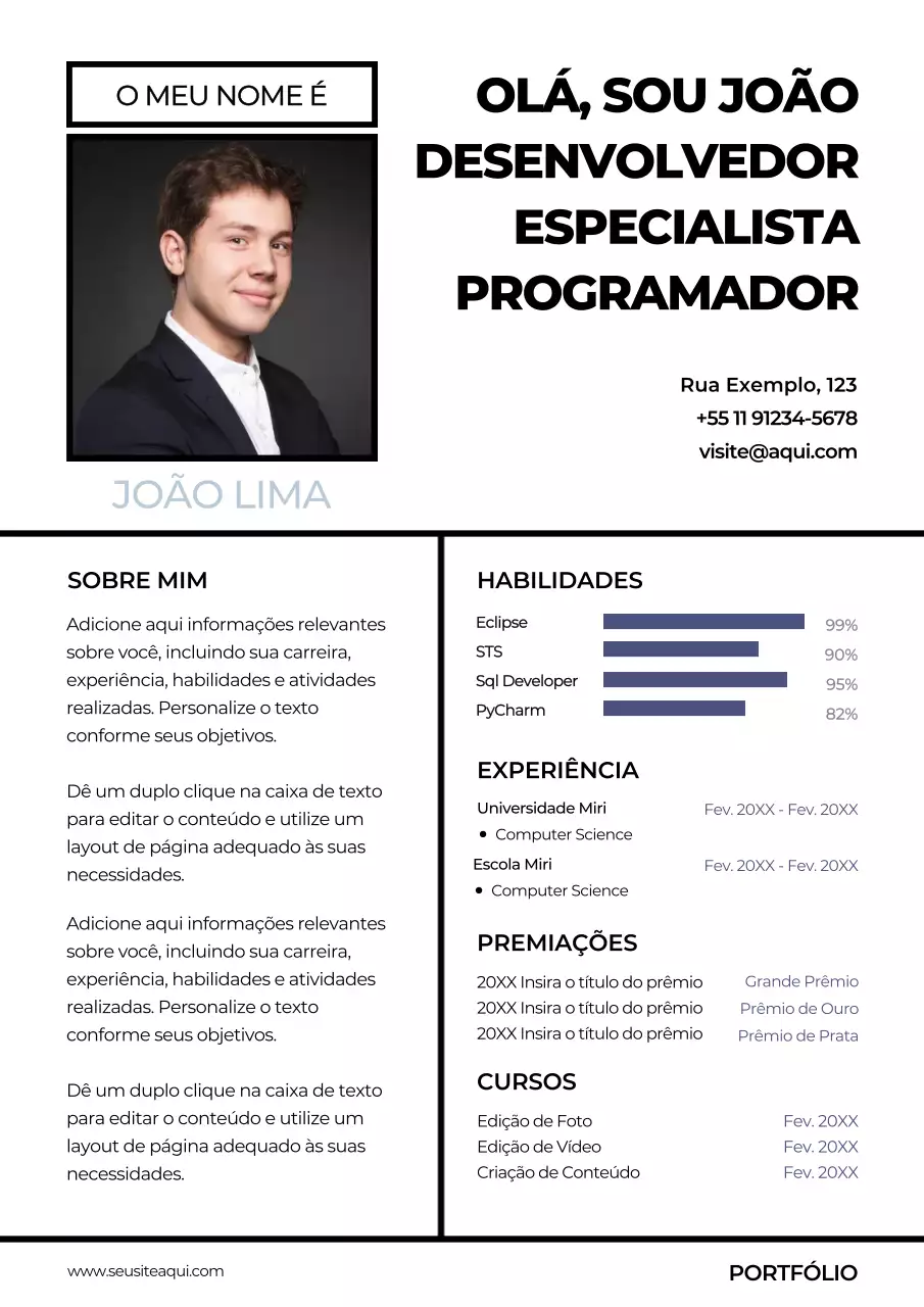 Declaração pessoal da Line Point