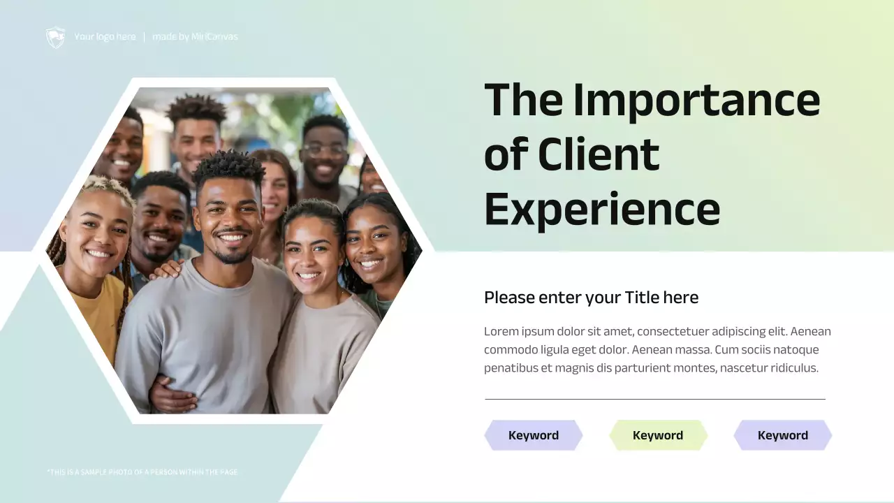 Green Purple Professional Cải thiện trải nghiệm khách hàng Hướng dẫn