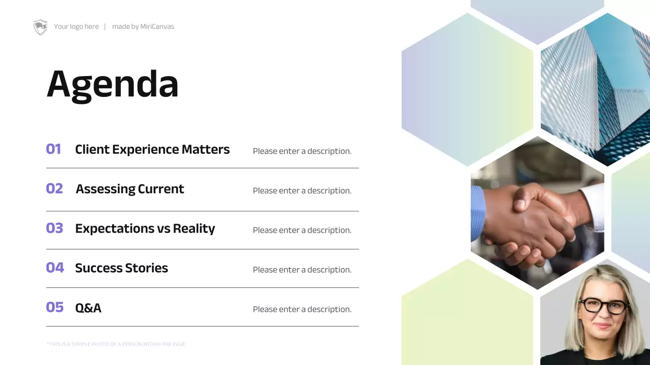 Green Purple Professional Cải thiện trải nghiệm khách hàng Hướng dẫn