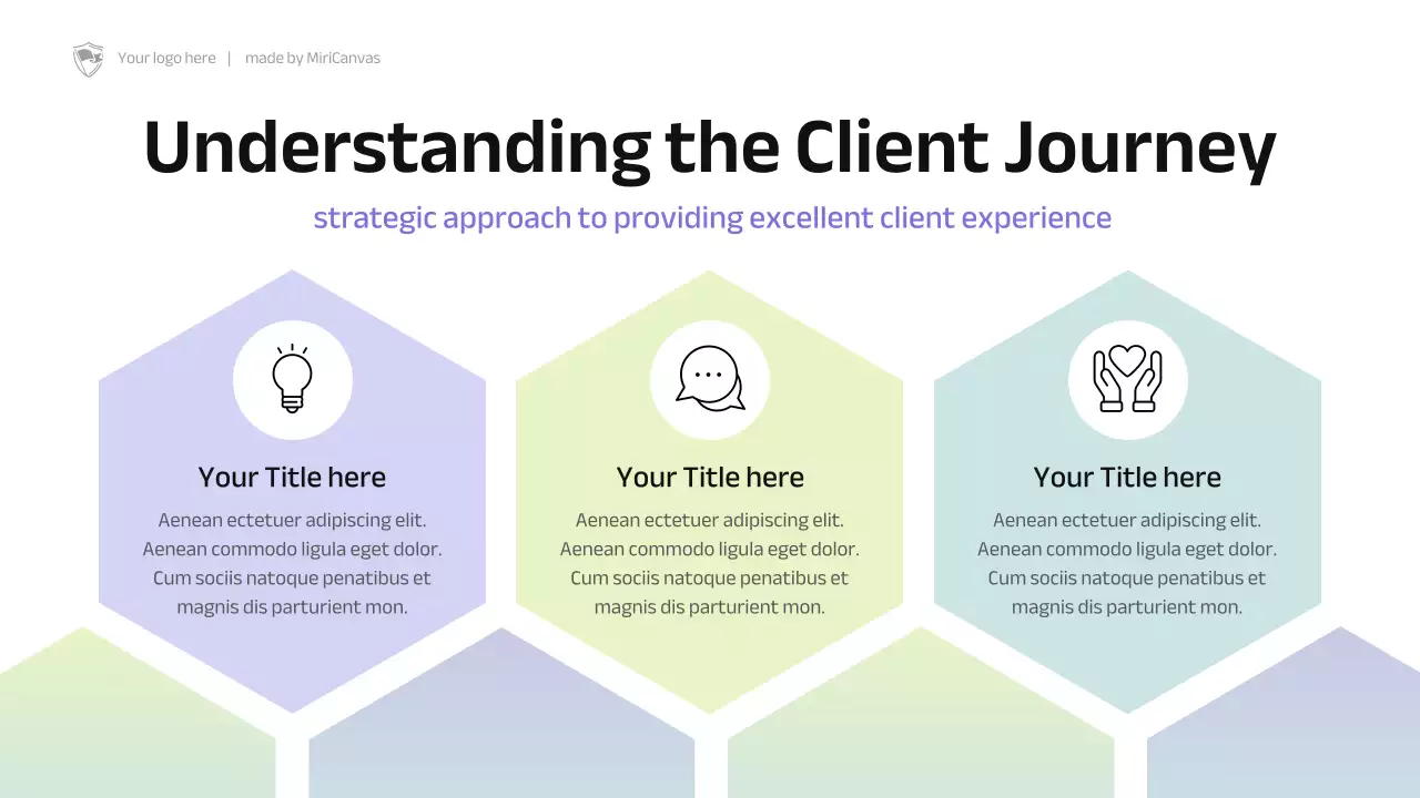 Green Purple Professional Cải thiện trải nghiệm khách hàng Hướng dẫn