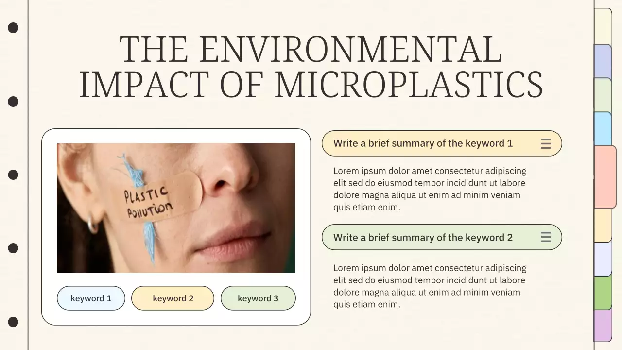 Beige Minimal Sustainability Lecture Presentation