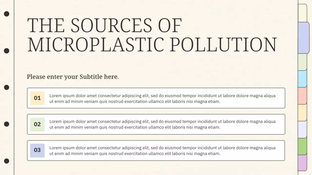 Beige Minimal Sustainability Lecture Presentation