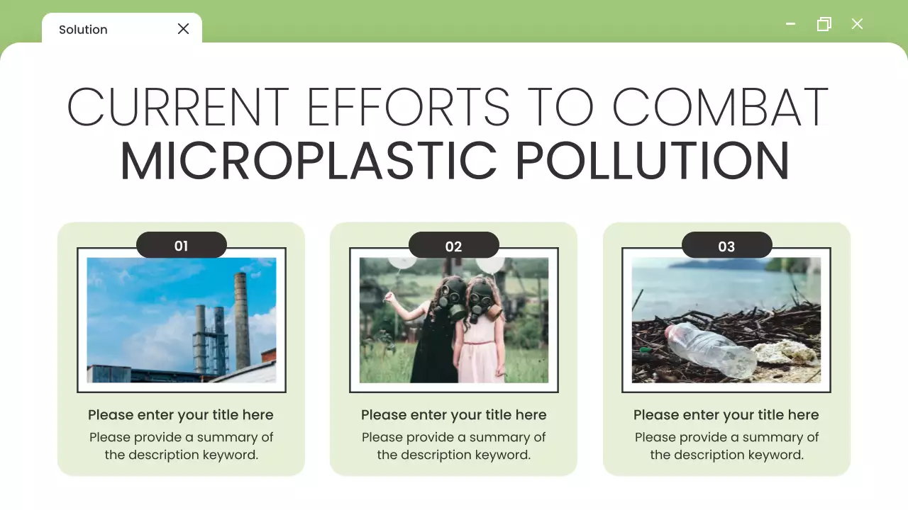 Green Minimal Waste Management Presentation