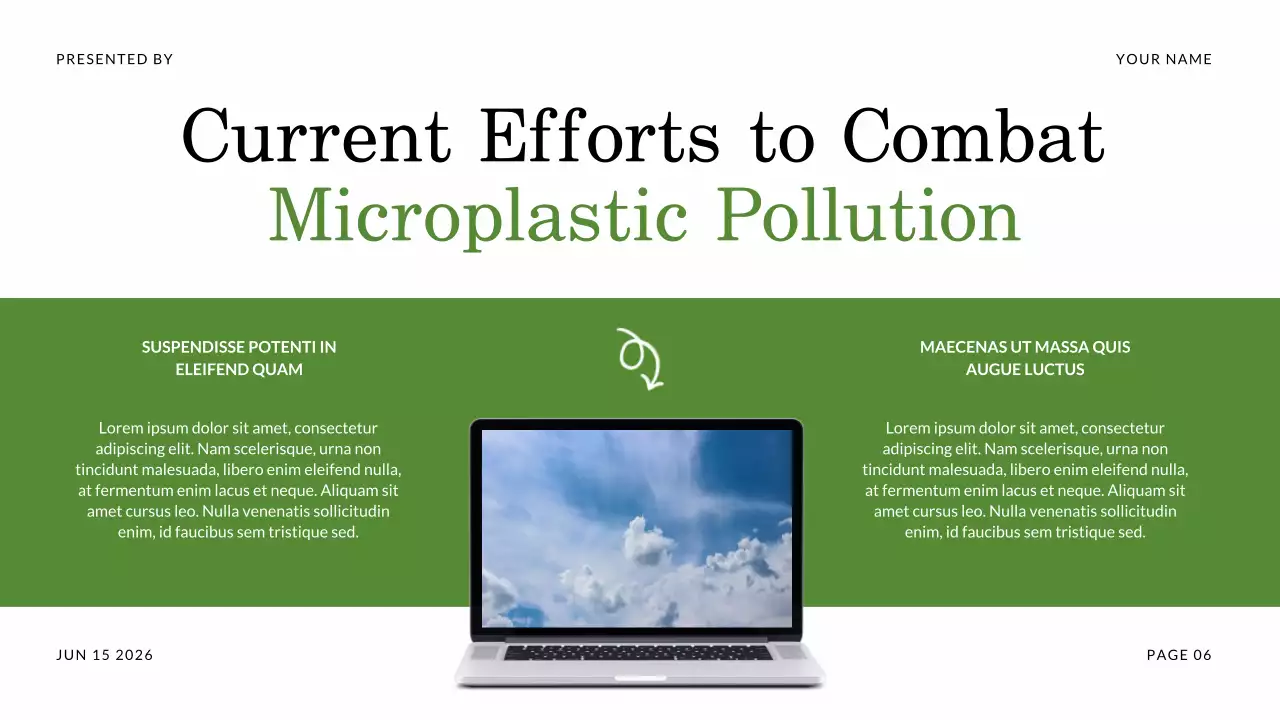 Green Waste Management Sustainability Presentation