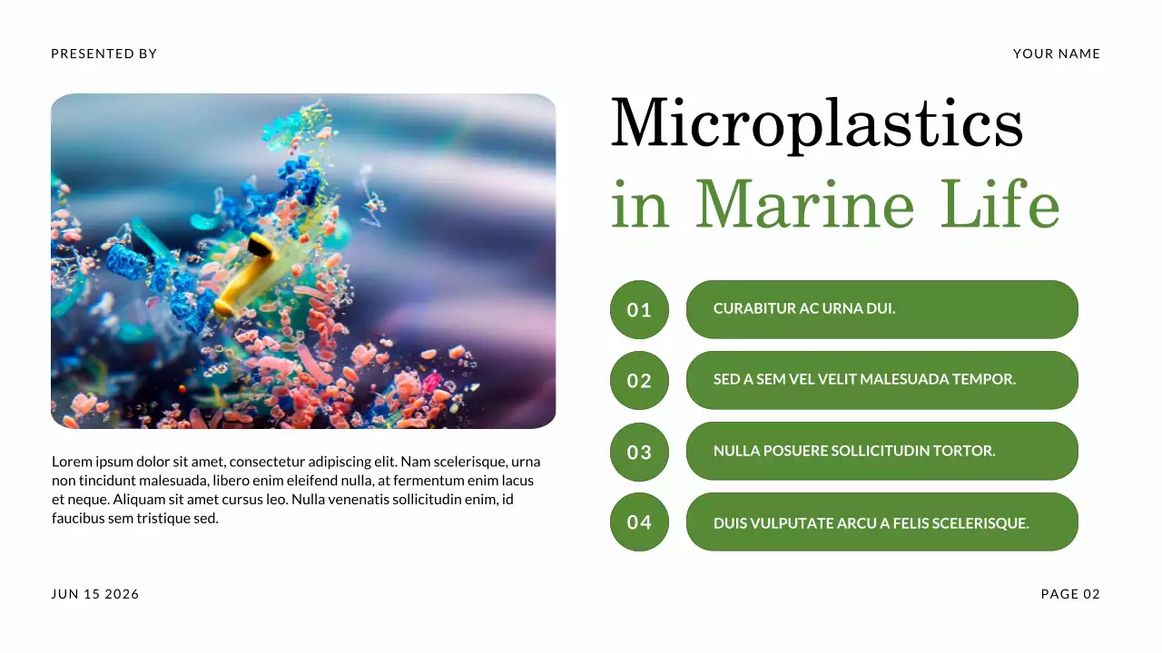 Green Waste Management Sustainability Presentation