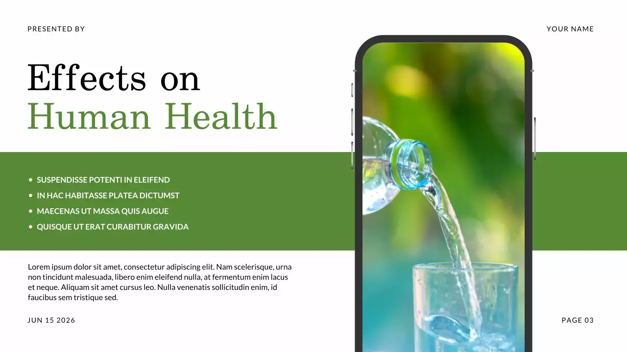 Green Waste Management Sustainability Presentation