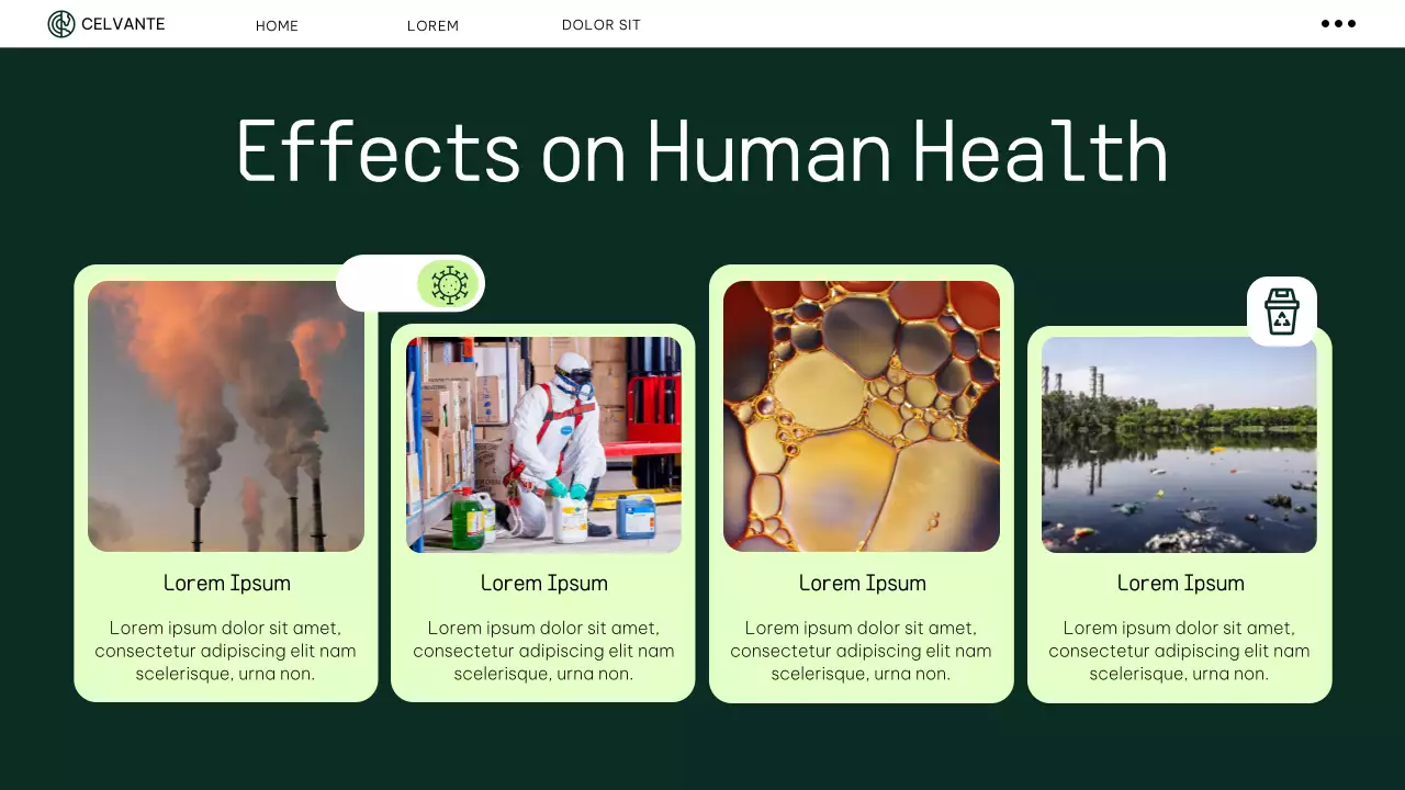 Green Modern Waste Management Presentation