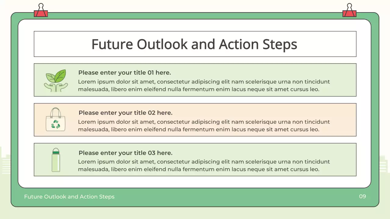 Green Minimal Waste Guide Presentation