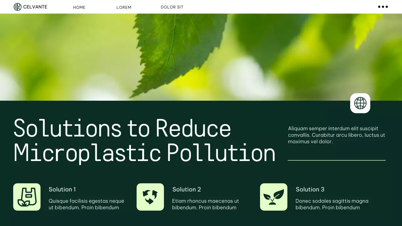 Green Modern Waste Management Presentation