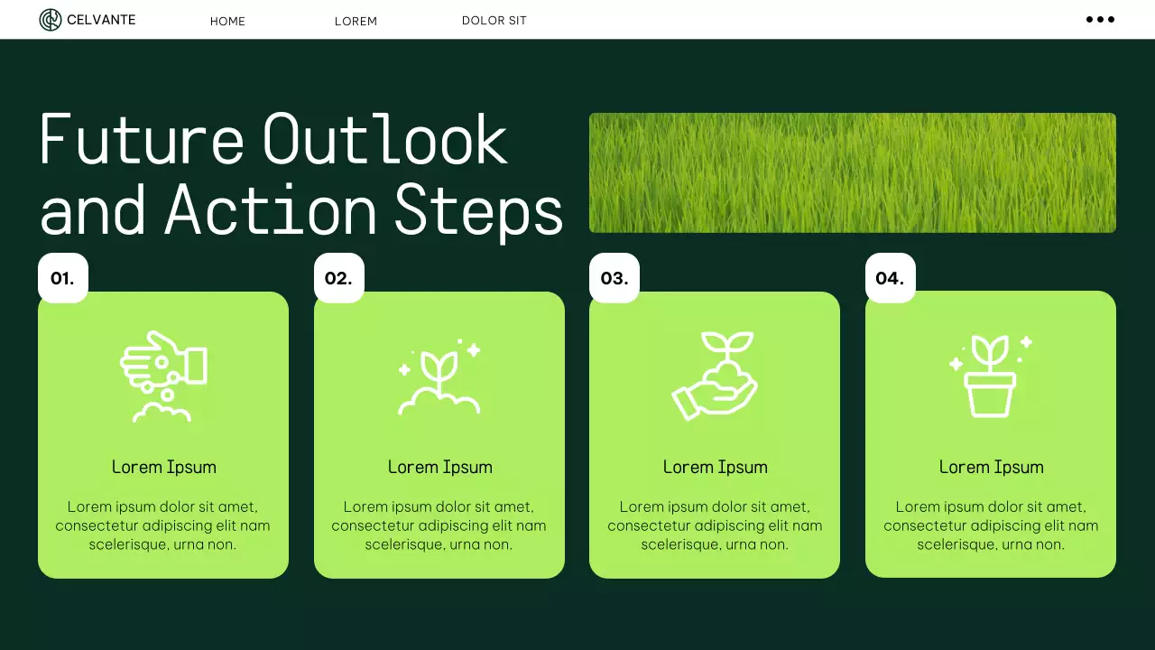 Green Modern Waste Management Presentation