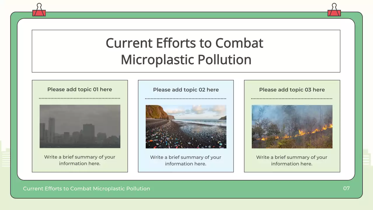 Green Minimal Waste Guide Presentation
