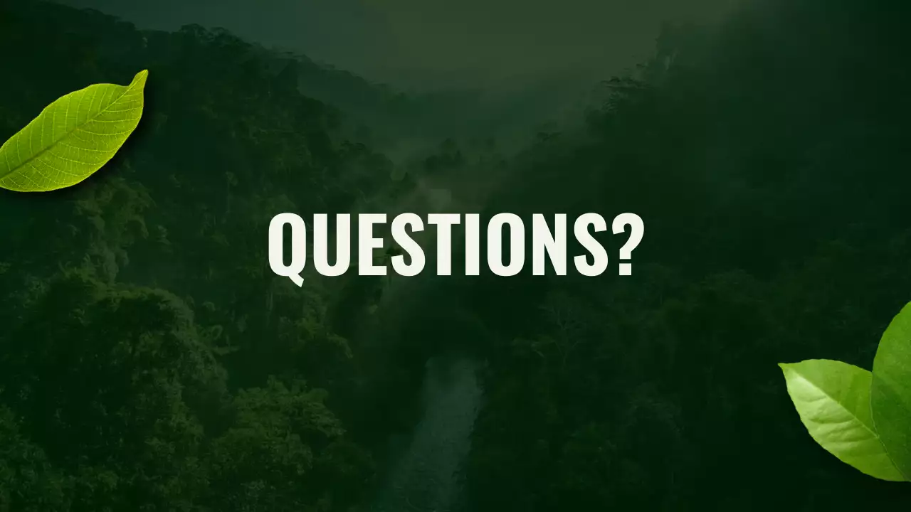 Green and White Modern Sustainability Earth Day Presentation