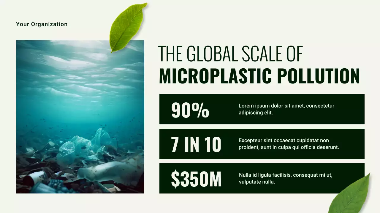 Green and White Modern Sustainability Earth Day Presentation