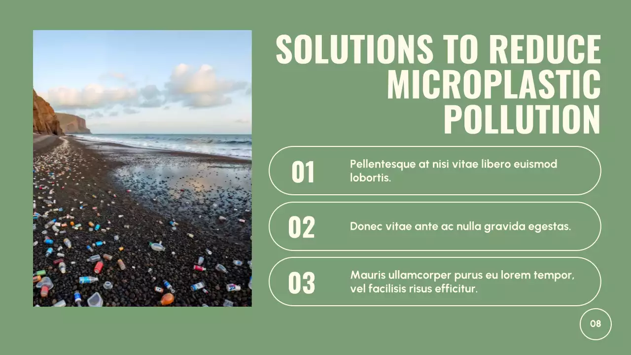 Green Minimal Waste Management Guide Presentation