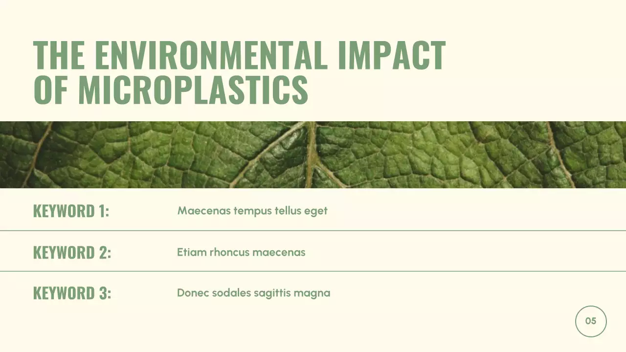 Green Minimal Waste Management Guide Presentation