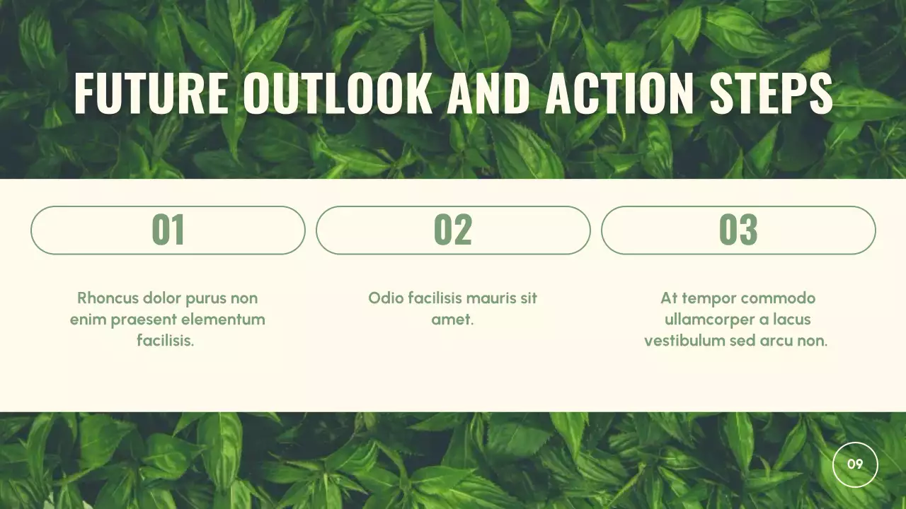 Green Minimal Waste Management Guide Presentation