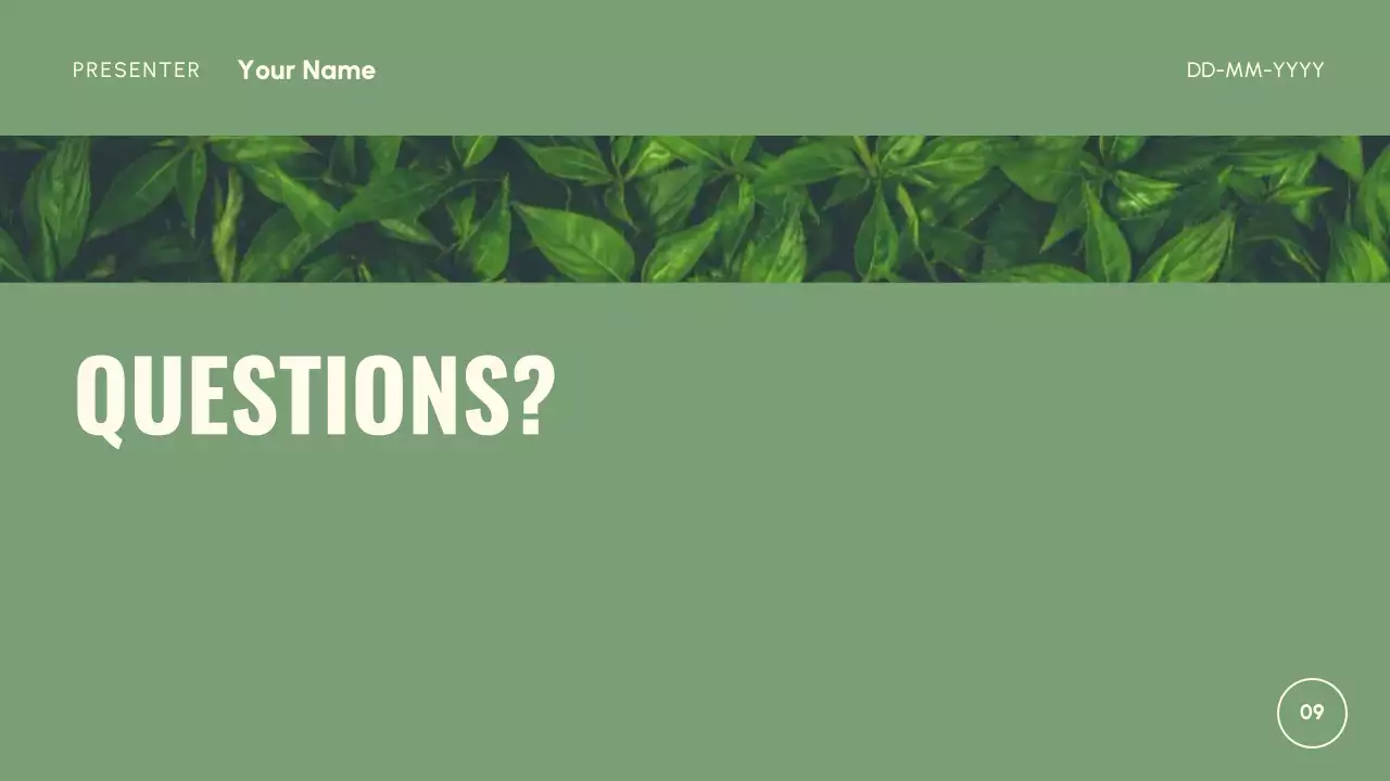 Green Minimal Waste Management Guide Presentation