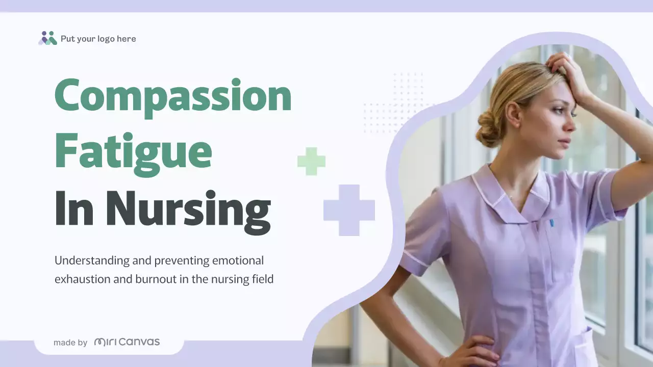 Purple Green Clean Nursing Guide Presentation