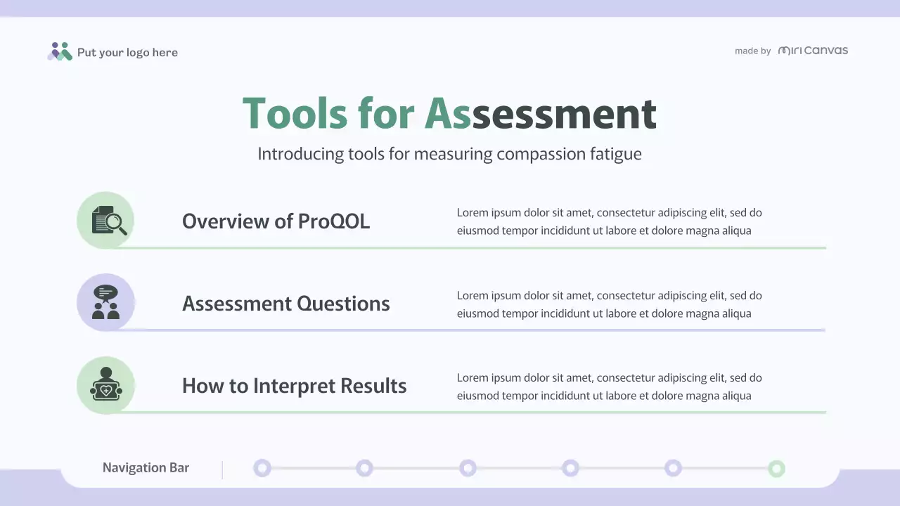 Purple Green Clean Nursing Guide Presentation